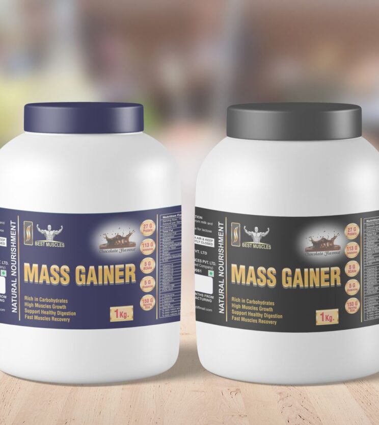 Mass Gainer Label