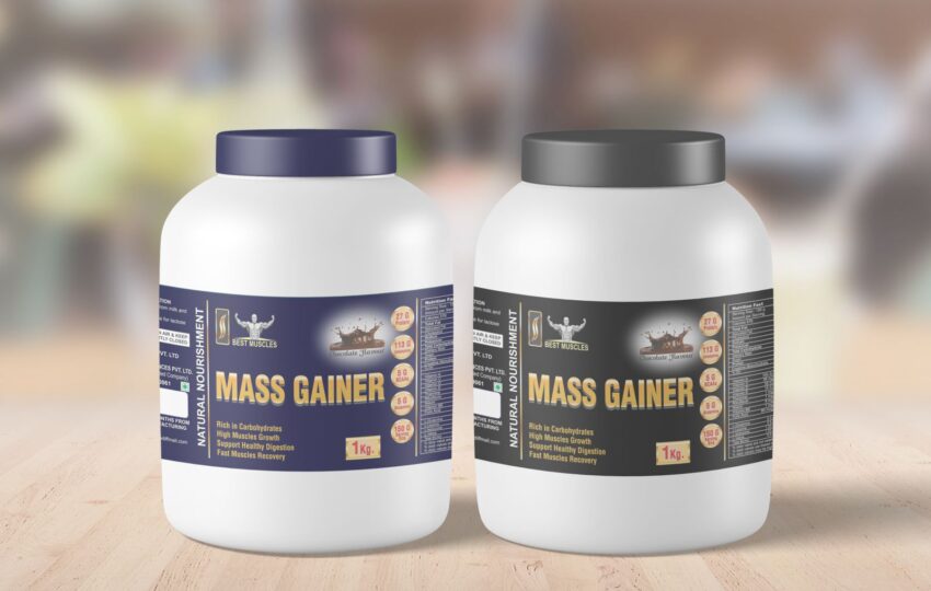 Mass Gainer Label